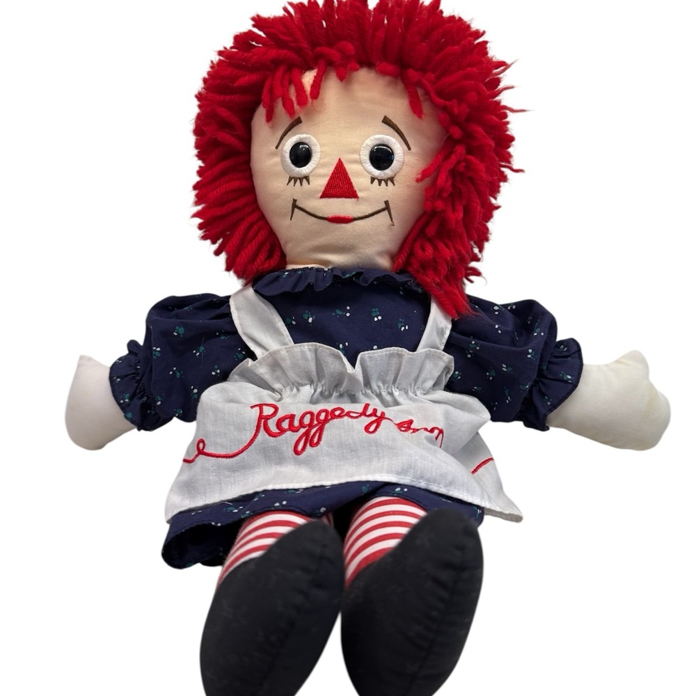 Raggedy Ann Classic Rag Doll with Red Hair